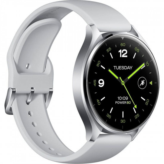 Смарт-годинник Xiaomi Watch 2 Silver Case With Gray TPU Strap (BHR8034GL)