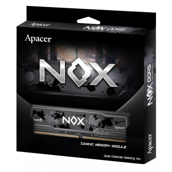 Модуль пам`ятi DDR5 2x16GB/5600 Apacer NOX (AH5U32G56C522MBAA-2)