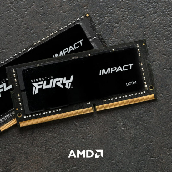 Модуль пам`ятi SO-DIMM DDR4 2x8GB/3200 Kingston Fury Impact (KF432S20IBK2/16)
