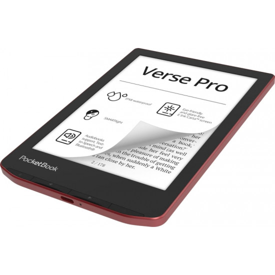 Електронна книга PocketBook 634 Verse Pro Passion Red (PB634-3-CIS)
