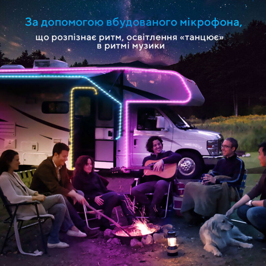 Світлодіодна стрічка розумна Govee H611 RGB, 10 м, White (H61103A3)