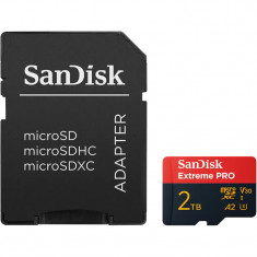 Карта пам`ятi MicroSDXC 2TB UHS-I/U3 Class 10 SanDisk Extreme Pro R250/W150MB/s + SD-adapter (SDSQXCD-2T00-GN6MA)