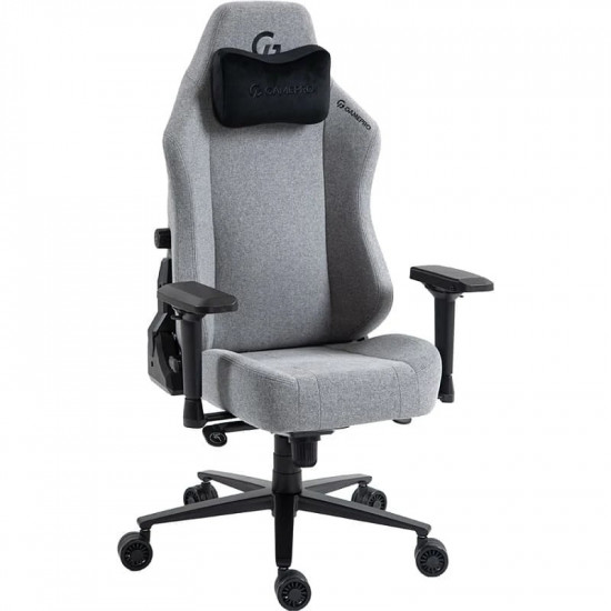 Крісло для геймерів GamePro GC775G Fabric Gray