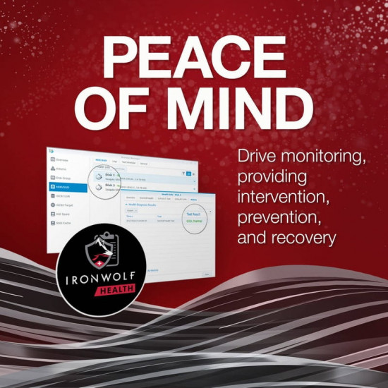 Накопичувач HDD SATA 6.0TB Seagate IronWolf Pro 7200rpm 256MB (ST6000NT001)