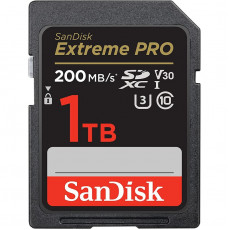 Карта пам`яті SDXC 1TB UHS-I/U3 Class 10 SanDisk Extreme Pro R200/W140MB/s (SDSDXXD-1T00-GN4IN)