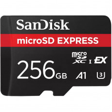Карта пам`ятi MicroSDXC 256GB UHS-1/U3 Class 10 SanDisk Express R880/W650MB/s (SDSQXFN-256G-GN4NN)