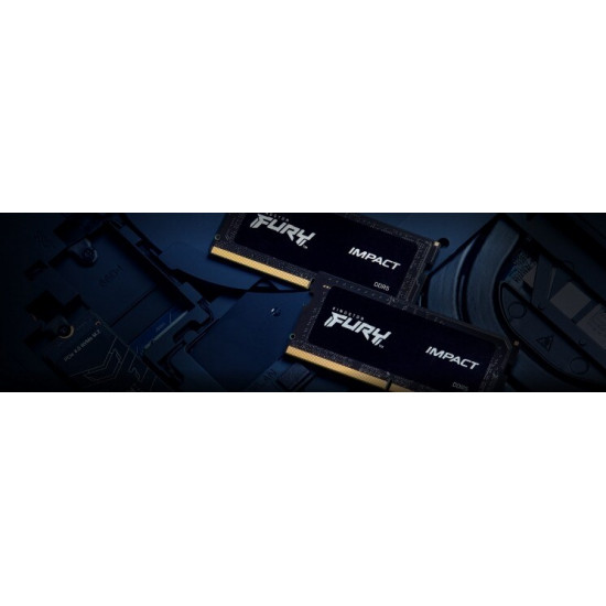 Модуль пам`ятi SO-DIMM DDR5 2x64GB/4800 Kingston Fury Impact (KF548S38IBK2-64)