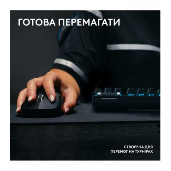 Клавiатура бездротова Logitech G PRO X TKL Lightspeed Black Tactile (920-012136)