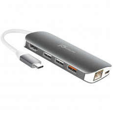 Док-станція J5create USB-C 9-в-1 (JCD383-N)