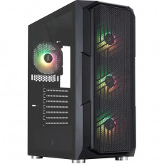 Корпус 1stPlayer XF-BK-4F7 Black без БЖ
