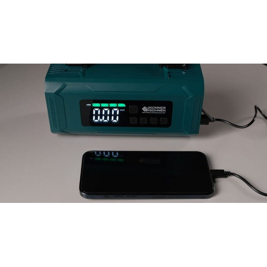 Пусковий пристрій для автомобілів Konner&Sohnen KS JSP-2000 14800 mAh