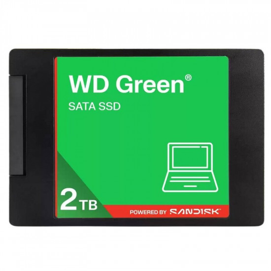 Накопичувач SSD 2TB WD Green 2.5 SATAIII 3D NAND (WDS200T5G0A-00CPT0)