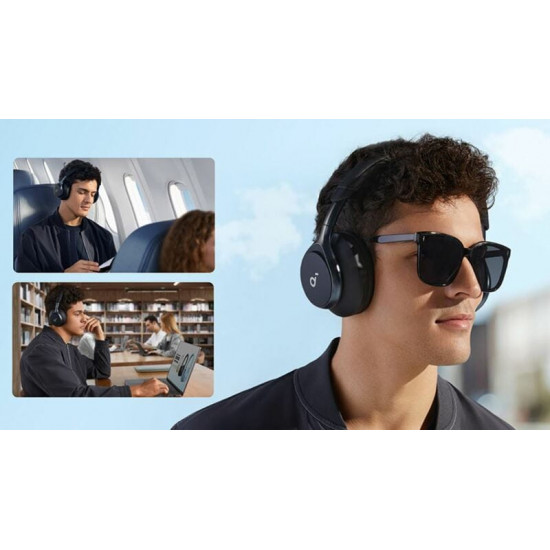 Bluetooth-гарнітура Anker SoundCore Space One Black (A3035G11)