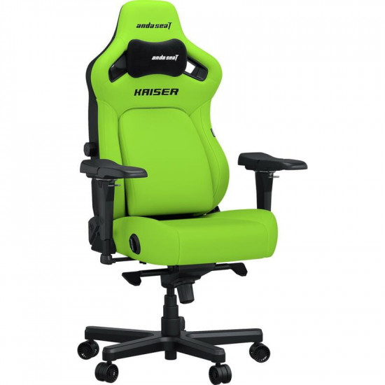 Крісло для геймерів Anda Seat Kaiser 4 Size XL Cyber Green PVC (AD12YDDC-XLL-20-C-PV/C-01)