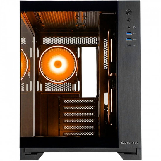 Корпус Chieftec Visio Black без БЖ (GM-30B-TG-OP)