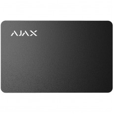 Безконтактна картка Ajax Pass Black (10шт) для клавіатури KeyPad Plus
