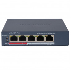 Комутатор Hikvision DS-3E1105P-EI/V2 POE