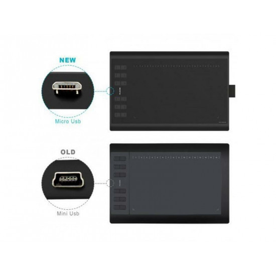 Графічний планшет Huion New 1060Plus + рукавичка