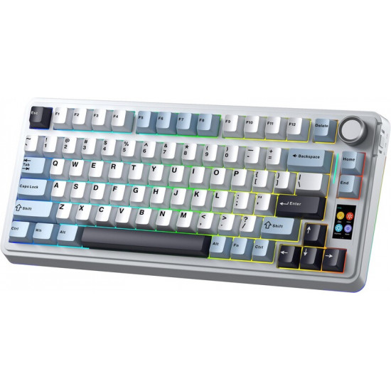 Клавіатура бездротова Aula S75 Pro White (6978080502148)