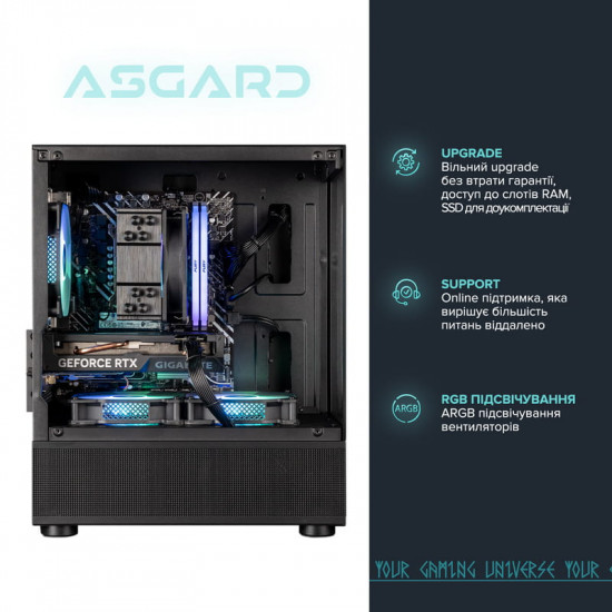 Персональний комп`ютер ASGARD Eir (I144F.32.S10.56.8.6001)