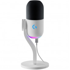 Мiкрофон Logitech Yeti GX Dynamic RGB Gaming Mic with Lightsync Off White (988-000576)