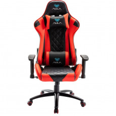 Крісло для геймерів Aula F1029 Gaming Chair Black/Red (6948391286181)