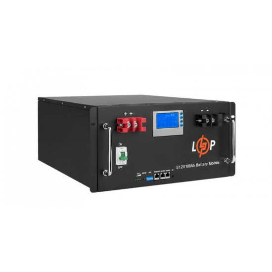 Акумуляторна батарея LogicPower 48V 100 AH (5120Wh) LCD Smart (BMS 100A/100А) LiFePO4