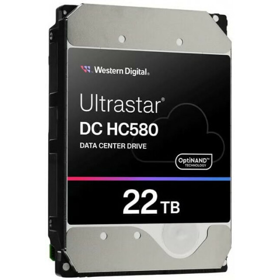 Накопичувач HDD 3.5" SATA 22.0TB WD Ultrastar DC HC580 7200rpm 512MB (0F62785)