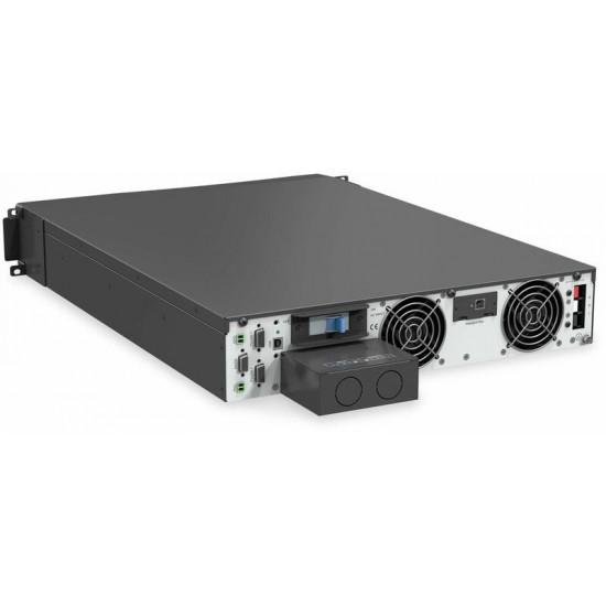 Джерело безперебійного живлення Digitus OnLine Power Module 1000VA LCD, Hardwire In/Out, RS232, USB, Rack/Tower (DN-170107)
