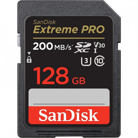 Карта пам`яті SDXC 128GB UHS-I/U3 Class 10 SanDisk Extreme Pro R200/W90MB/s (SDSDXXD-128G-GN4IN)