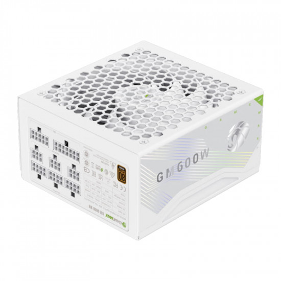 Блок живлення GameMax GM 600B Fully-modular New 600W White