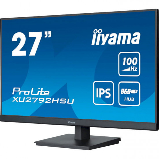 Монітор Iiyama 27" ProLite XU2792HSU-B6 IPS Black 100Hz