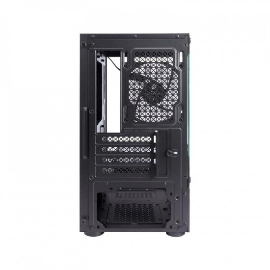 Корпус 1stPlayer Mi2-A-BK-2F7R-1F7 Black без БЖ