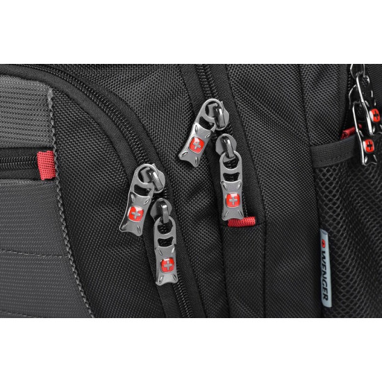 Рюкзак для ноутбука Wenger Pillar Black/Grey (600633)