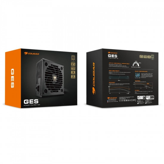 Блок живлення Cougar GES850, 80 Plus Gold, 850W