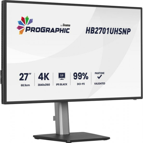 Монітор Iiyama 27" HB2701UHSNP-B1 IPS Black