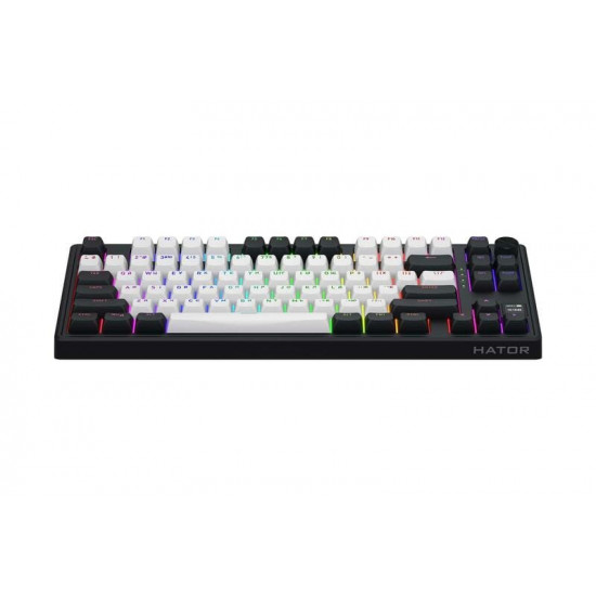 Клавіатура бездротова Hator Skyfall 80 MAG Ultima 8K Wireless White/Black (HTK3880UA)