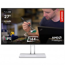 Монітор Lenovo 27" L27-4C (67DEKAC1UA) IPS Grey 144Hz