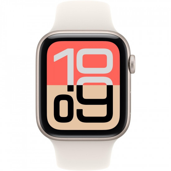 Смарт-годинник Apple Watch SE 3 GPS 40mm Starlight Aluminium Case with Starlight Sport Band - M/L (MEH54RK/A)