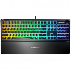 Клавiатура SteelSeries Apex 3 Black (64795)