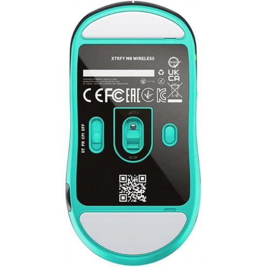Миша бездротова Xtrfy M8 Wireless Black (M8W-RGB-BLACK)