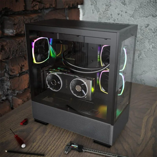Брекет для вертикального встановлення відеокарти Montech VGM 2 Black