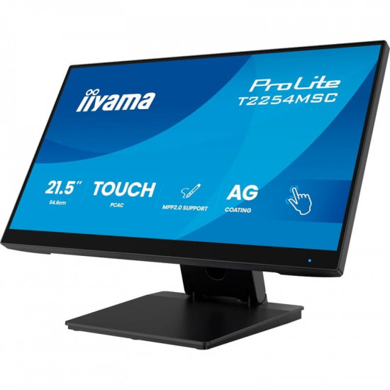 Монітор Iiyama 21.5" ProLite T2254MSC-B2AG IPS Black 100Hz
