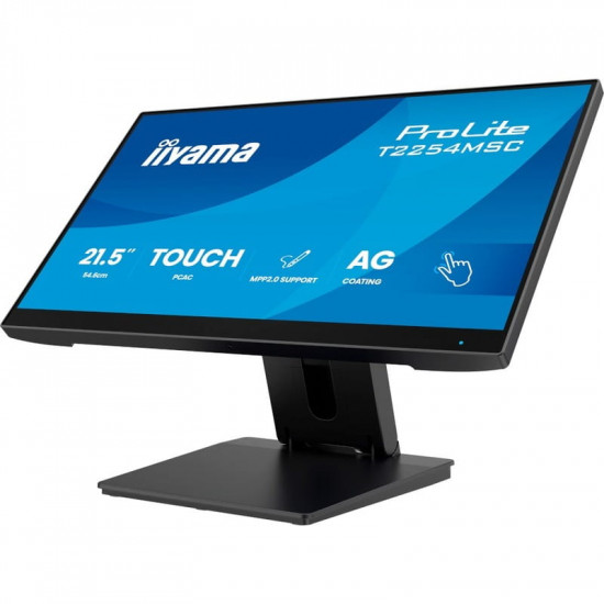 Монітор Iiyama 21.5" ProLite T2254MSC-B2AG IPS Black 100Hz