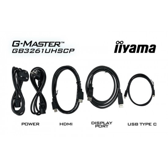 Монітор Iiyama 31.5" GB3261UHSCP-B1 VA Black 144Hz