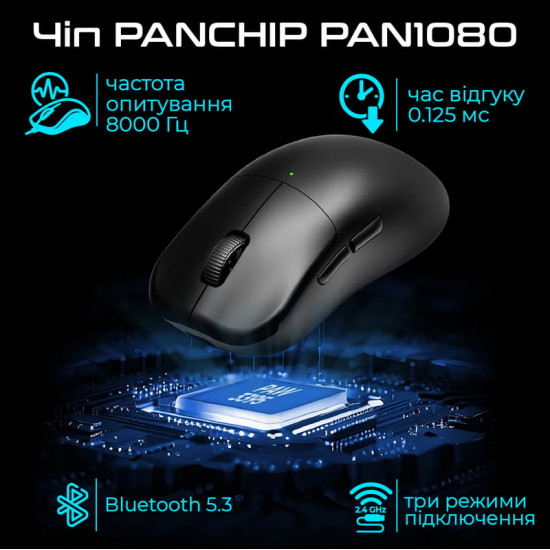Миша бездротова RAWM ES21 Black