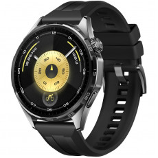 Смарт-годинник Huawei Watch GT 6 46mm Black with Black Fluoroelastomer Strap (55020FTX)