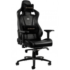 Крісло для геймерів Noblechairs Epic Real Leather Black (NBL-RL-BLA-001)