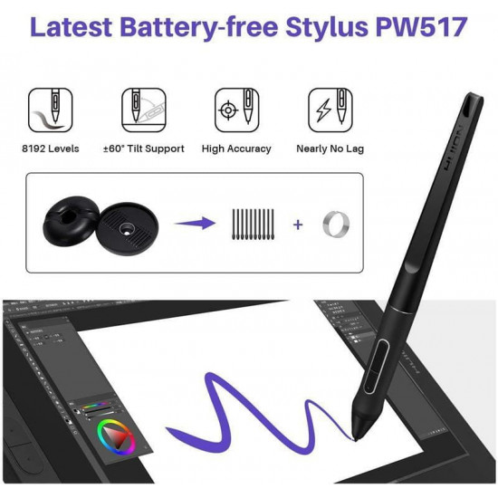 Графічний монітор Huion Kamvas 12 + рукавичка