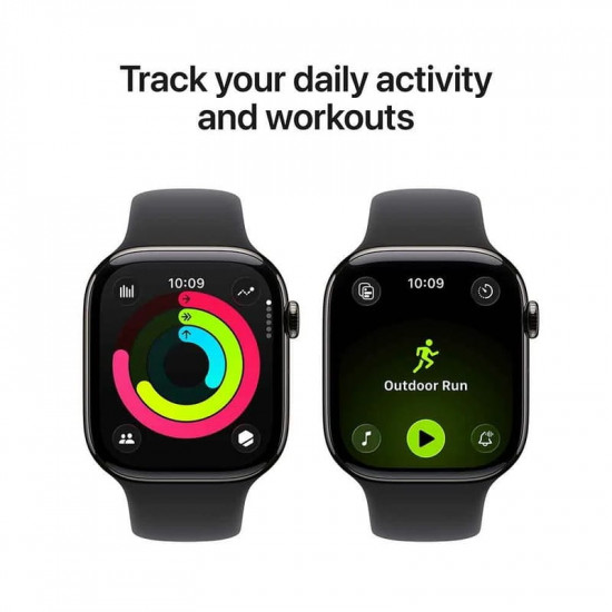 Смарт-годинник Apple Watch Ultra 3 GPS + Cellular 49mm Black Titanium Case with Black Ocean Band (MF0J4QP/A)